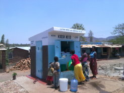 A_water_kiosk_in_Chipata_(7642999604)