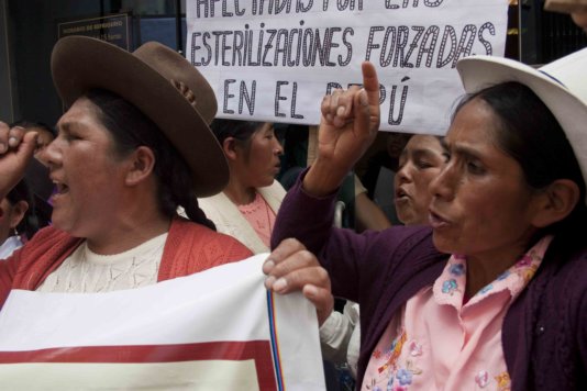 Peruvian women seek redress