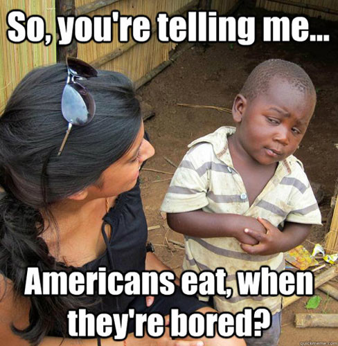 Skeptical African Kid