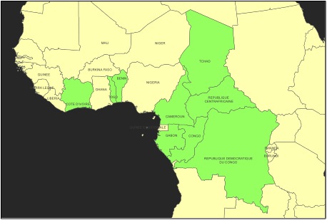 West and Central African Countries posses more than half of all of Africa’s forest.