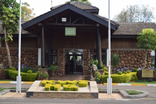 Kenya wildlife service headquarters in Nairobi.