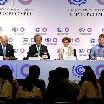 lima climate change panel