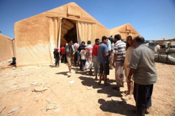 syrian refugee camp UNHCR
