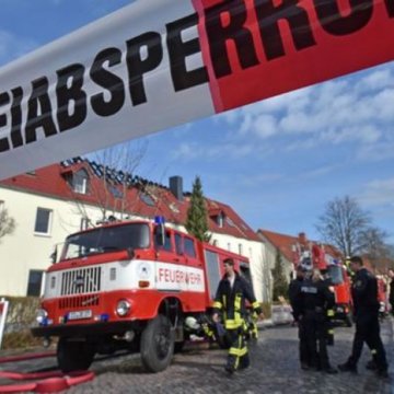 Arson in Troeglitz