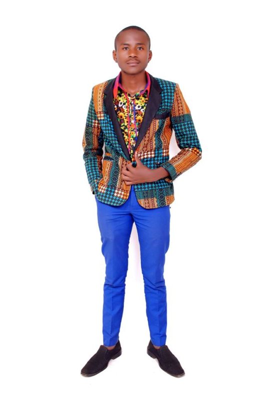 Freddie Gitari, creator of his Kenyan designer brand \'Young Freddie\' Freddie Gitari, creator of his Kenyan designer brand \'Young Freddie\'