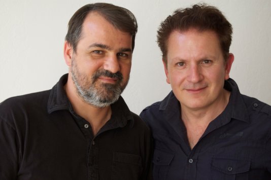 Director Kornél Mundruczó and interviewer Marc Hairapetian Director Kornél Mundruczó and interviewer Marc Hairapetian