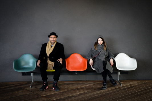 Jermain Raffington and his wife Laurel started the project \'Schwarz-Rot-Gold\' Jermain Raffington and his wife Laurel started the project \'Schwarz-Rot-Gold\'