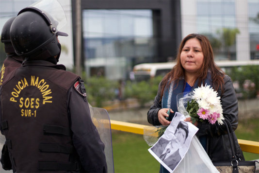 Luyeva_Yangali, daughter of the disappeared Fortunato Yangali, will not give up. Luyeva_Yangali, daughter of the disappeared Fortunato Yangali, will not give up.