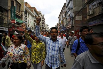 nepalprotestwomen