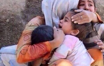 Children-crying-in-terror-Yemen Children-crying-in-terror-Yemen