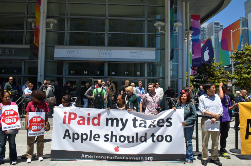 Now Apple has to pay its taxes, just like everyone else
