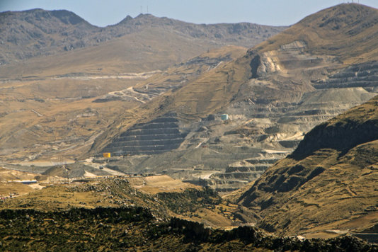 General view of the Las Bambas mine General view of the Las Bambas mine
