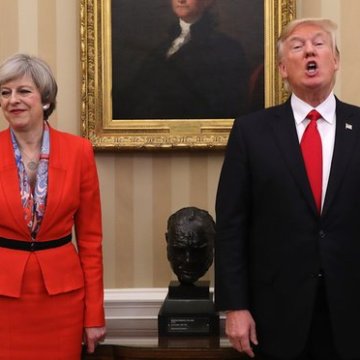 Trump, Churchill and May