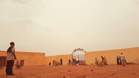 The Tindouf refugee camps are located in the desert of south Algeria The Tindouf refugee camps are located in the desert of south Algeria