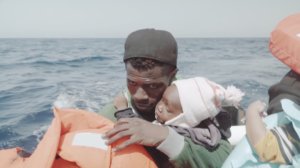 SEA RESCUE FATHER BABY