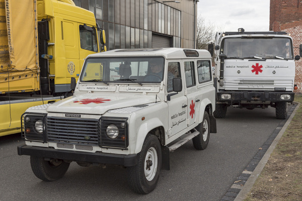 cadus mobile hospital land rover
