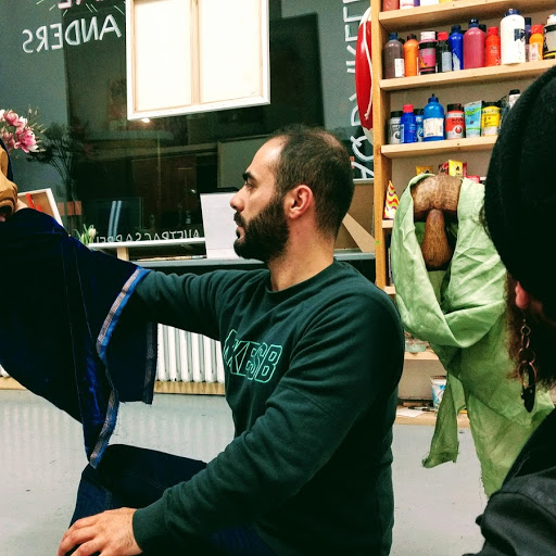 Workshop in progress. Workshop in progress.