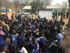 chirundu school project kids crowd