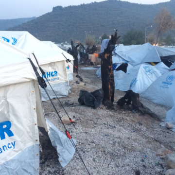 moria refugee camp