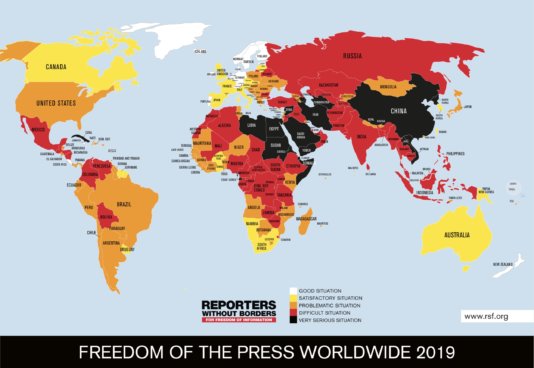 World Press Freedom 2019