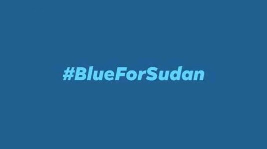 The hashtags #BlueforSudan, #Sudan and #TurnTheWorldBlue all went viral, urging Western media and people to pay attention to the conflict happening.