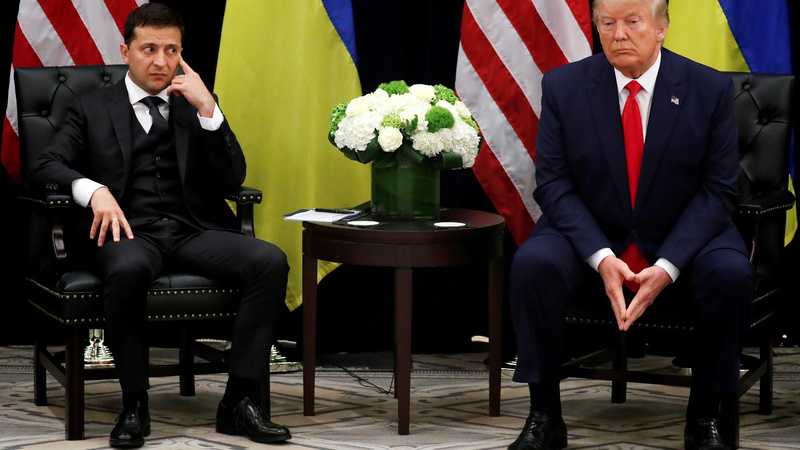 Trump-Zelensky talks overshadowed by scandal over July phone