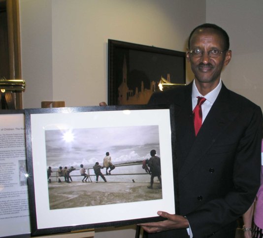 Paul Kagame_Sitting on a Rail