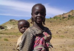 darfur children girls
