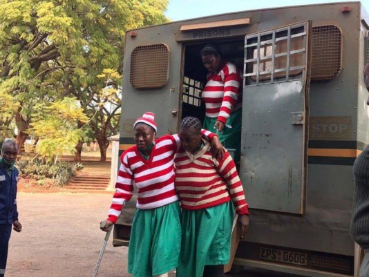 Joana Mamombe, Cecilia Chimbiri and Netsai Marova from the Movement for Democratic Change, tortured and sexually violated after being \'abducted\' from police holding cells.