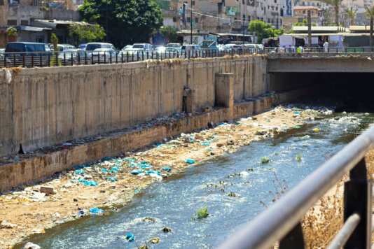 Plastic in Tripoli is abundant, as the city is facing a waste crisis and people do not know how to effectively manage their rubbish.