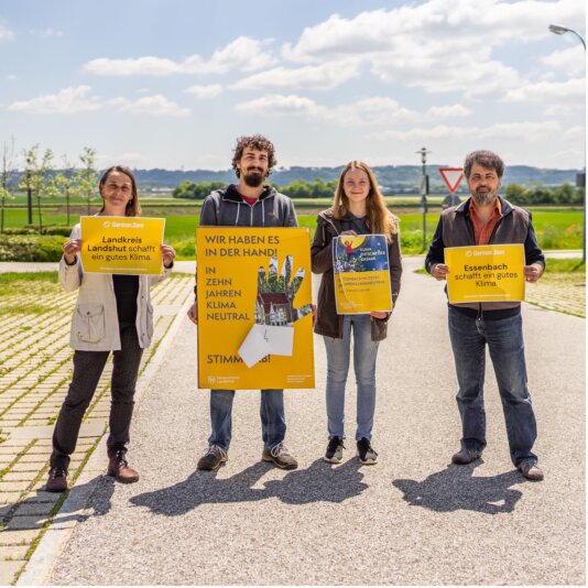 The Essenbach Climate Decision Team in action.