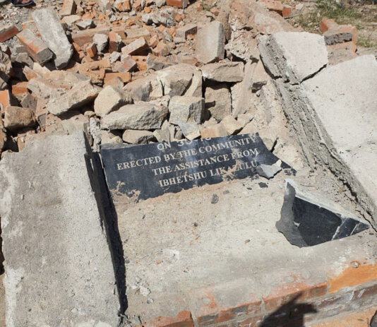 On the night of 6 January, \'unknown people\' used explosives to blow up a memorial plaque at Bhalagwe, a former detention camp where thousands of people were detained and tortured - many of them to death.