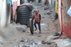 A Rohingya Child playing in the refugee camp photo Aakash Hassan A Rohingya Child playing in the refugee camp photo Aakash Hassan