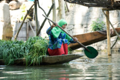 A-fisherwoman-in-boat-in-Wular-lake