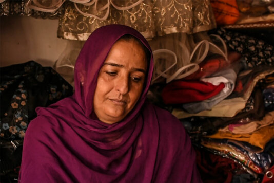 Saira Javed from Karachi, Pakistan now lives in Kupwara, Indian-administered Kashmir.