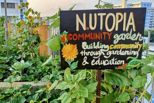 Nutopia is an ungated rooftop garden providing free food for local community members. Nutopia is an ungated rooftop garden providing free food for local community members.