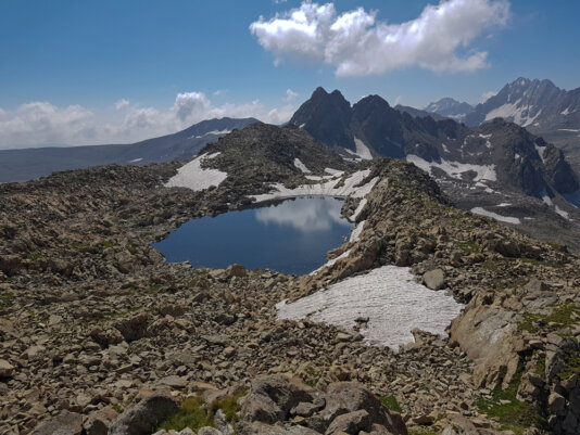 Due to encroachment and sand mining, water levels are decreasing in Kashmir\'s rivers and streams.