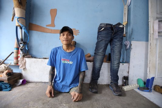 Disabled people in the country prefer to work in the informal sector.