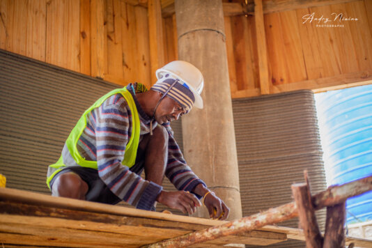 \'We have hybrid designs of 3D printed walls and locally sourced materials for the roof, door and windows.\'