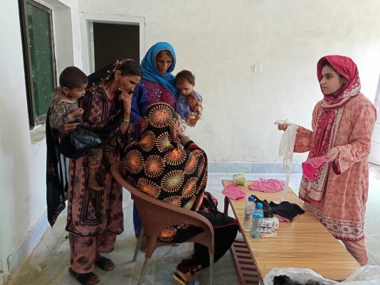 \'Periods do not stop with floods\' is the underlying message of Mahwari Justice, a student-led grassroots movement distributing menstrual hygiene kits to flood victims in Pakistan.