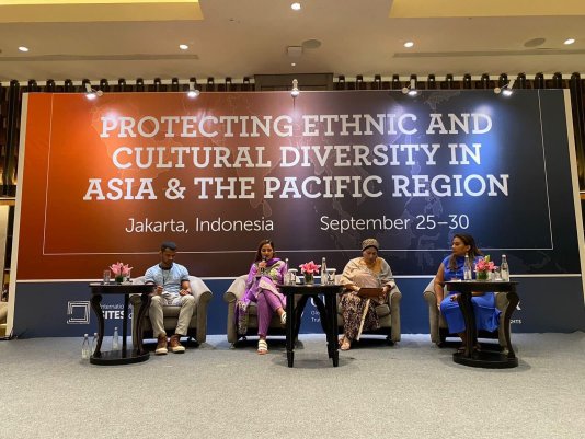 Razia Sultana became an advocate for Rohingya women living in Bangladesh refugee camps and around the world. Razia Sultana became an advocate for Rohingya women living in Bangladesh refugee camps and around the world.