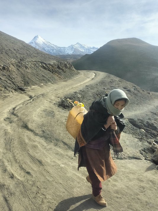 Chosdal is one of millions of women who bear the brunt of the swelling water crisis. 