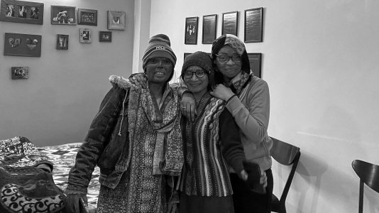 (Left to Right) Women such as Meena, Nisha and Soni have found a safe haven at a rehabilitation centre in New Delhi.