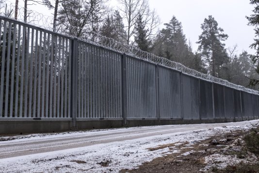 In January 2022, the construction of a 18ft tall, 186km long border wall began. The project, which cost €353 million, involved the installation of motion sensors and a monitoring system along the border wall.