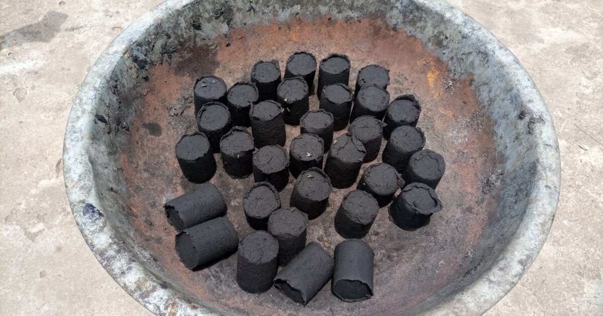 Cameroon youths turn food waste into ecofriendly charcoal briquettes