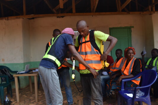 Training of the newly employed FG.