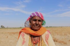 A-woman-farmer-in-khadeen-in-Ekal-Par,-Rajsathan