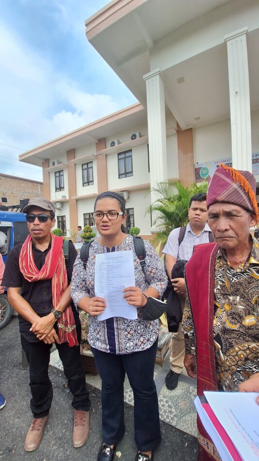 “We are not an illegal community who cultivated illegal land, we cultivated on our ancestors’ land.” “We are not an illegal community who cultivated illegal land, we cultivated on our ancestors’ land.”