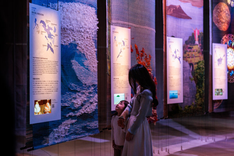 Philippine Pavilion Journey through the Philippines Woven Artworks _ Tellart