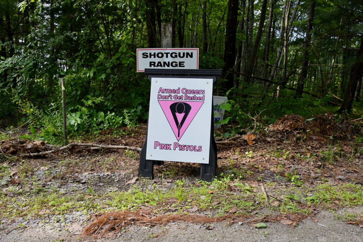 Pink Pistols sign
